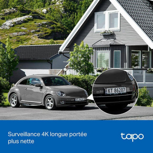 Caméra extérieure panoramique + panneau solaire TP LINK - TP LINK