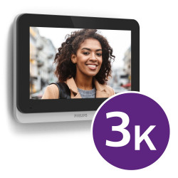 Visiophone filaire connecte Welcome eye connect 3 PHILIPS - PHILIPS