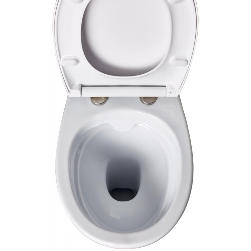 WC a poser sans bride sortie horizontale etudia 3/6 litre nf godart - Godart