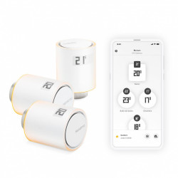 Pack 3 Têtes Thermostatiques Connectées et Intelligentes NETATMO - NETATMO