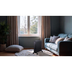 Radiateur mobile inertie seche millo 2000w de marque Thomson, référence: B9507500