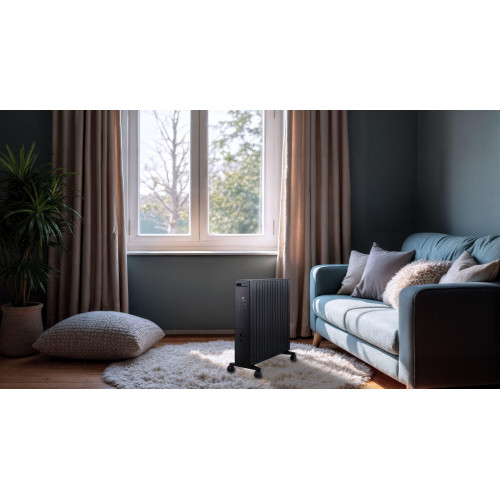 Radiateur mobile inertie seche millo 2000w - Thomson