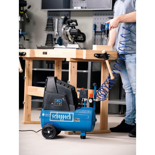 Compresseur d'atelier SCHEPPACH HC30-OX, 24 L 1.5 cv - SCHEPPACH