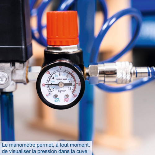 Compresseur d'atelier SCHEPPACH HC30-OX, 24 L 1.5 cv - SCHEPPACH