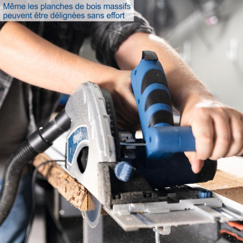 Scie circulaire plongeante filaire PL56 SCHEPPACH, 1200 W, 160 mm + rail - SCHEPPACH