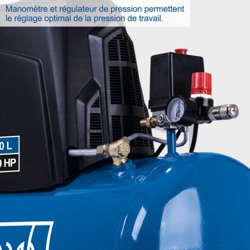 Compresseur d'atelier SCHEPPACH 50L HC65 - SCHEPPACH