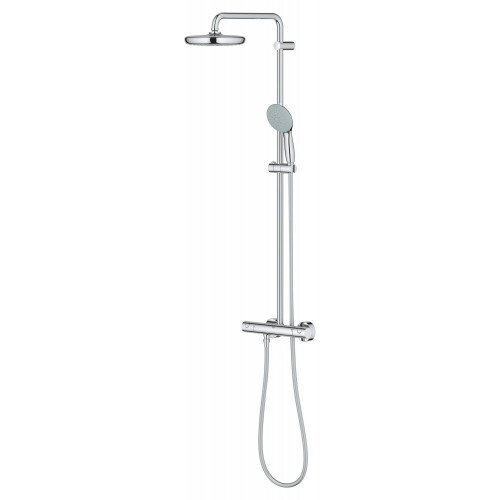 Colonne de douche thermostatique chrome, Vitalio Start Clova, GROHE - GROHE