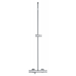 Colonne de douche thermostatique chrome, Vitalio Start Clova, GROHE - GROHE