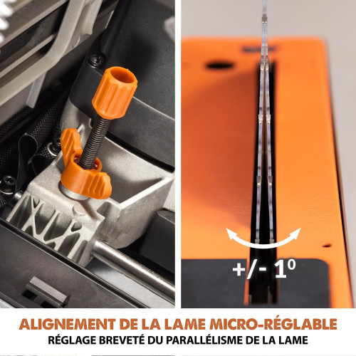 Scie sur table R255TBLX EVOLUTION, 1650 W - Evolution