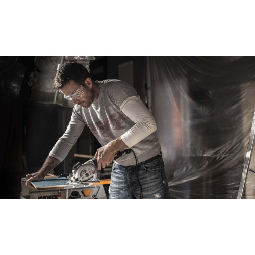 Scie circulaire 800W WORX, WX437 (Coupe le bois, métal, plastique, pierre…) - Worx
