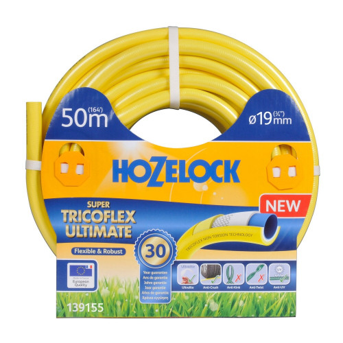 Tuyau d'arrosage nu Hozelock Super Tricoflex Ultimate L.50 m diam.19 mm - HOZELOCK