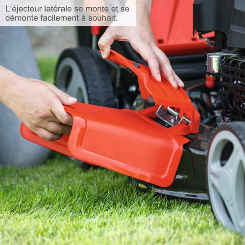 Tondeuse a essence SCHEPPACH Ms225-53e , 224 cm?, l.53 cm, demarrage electrique - SCHEPPACH