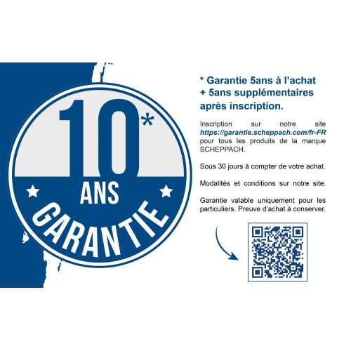 Tarière thermique, SCHEPPACH, 52 CC - SCHEPPACH