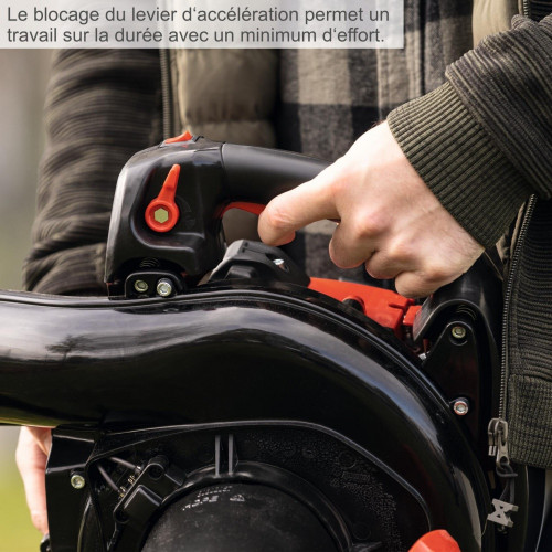 Aspirateur souffleur a essence SCHEPPACH Lbh3500p 25.4 cm? - SCHEPPACH