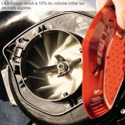 Aspirateur souffleur a essence SCHEPPACH Lbh3500p 25.4 cm? - SCHEPPACH