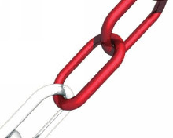 Anneau de jonction Ø 8 mm pour chaîne plastique