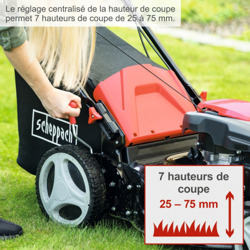 Tondeuse a essence SCHEPPACH MS-173-51 , 173 cm?, l.51 cm - SCHEPPACH