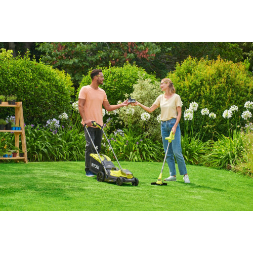 Tondeuse sur batterie RYOBI Rlm18x33b50lt23a 18 V, l.33 cm - RYOBI