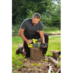 Tronçonneuse élagueuse sur batterie RYOBI Ry18cs20a-125 18 V, guide de 20 cm - RYOBI