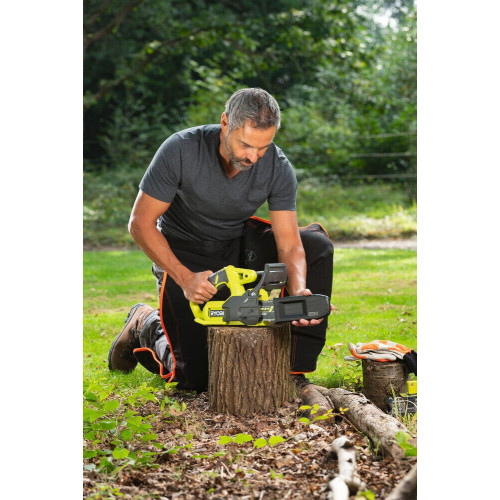Tronçonneuse élagueuse sur batterie RYOBI Ry18cs20a-125 18 V, guide de 20 cm - RYOBI