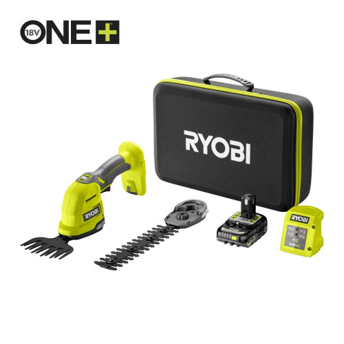 Sculpte végétaux RYOBI avec batterie 2 Ah RY18GSA - RYOBI