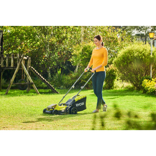 Tondeuse RYOBI sur batterie 33 cm Rlm 18x33 5 Ah - RYOBI