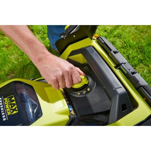 Tondeuse sur batterie 2700W 36V RYOBI Ry36lmxsp53b-160 l.53 cm - RYOBI