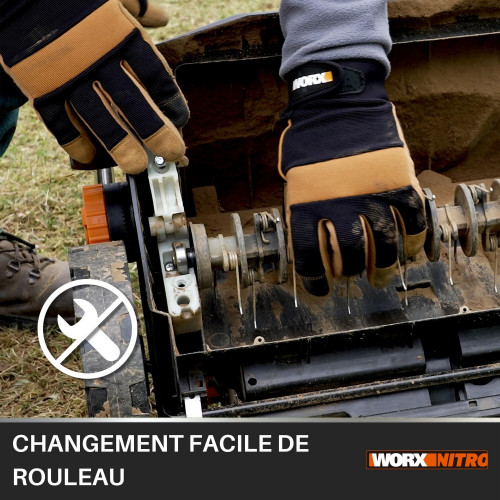 Scarificateur electrique WORX Wg855e.9 40V - Worx