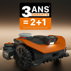 Robot tondeuse connecté WORX VISION CLOUD 2WD - Jusqu'à 650m² - WR365E - Worx