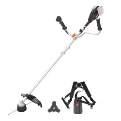 Débroussailleuse sur batterie WORX Wg084e.9 40 V, l.38 cm de marque Worx, référence: J9512700