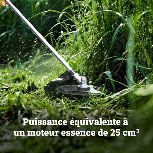 Débroussailleuse sur batterie WORX Wg084e.9 40 V, l.38 cm - Worx