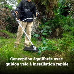 Débroussailleuse sur batterie WORX Wg084e.9 40 V, l.38 cm - Worx