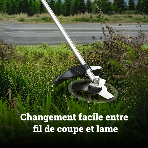 Débroussailleuse sur batterie WORX Wg084e.9 40 V, l.38 cm - Worx