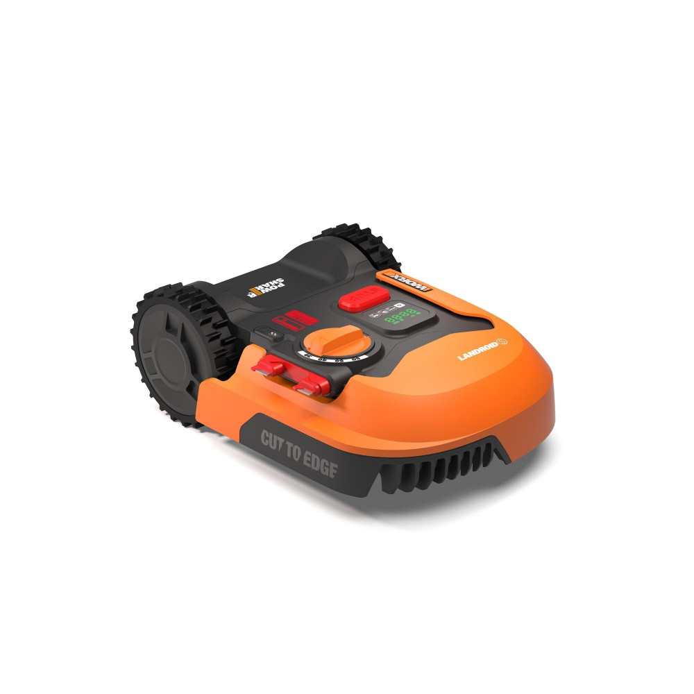 Tondeuse à gazon robot automatique Worx WR168E Landroid WiFi Bluetooth avec coupe bord à bord pour jardins jusqu'à 250 m² - vue 2