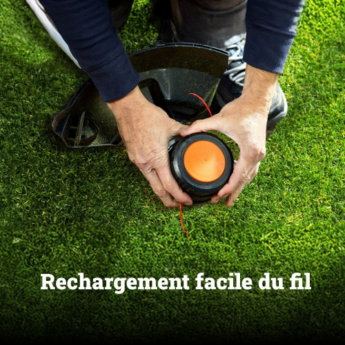 Débroussailleuse sur batterie WORX Wg084e.1 40 V, l.38 cm - Worx