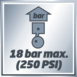 Compresseur pour voiture nomade sur allume cigare 12 V RECONDITIONNE - EINHELL 