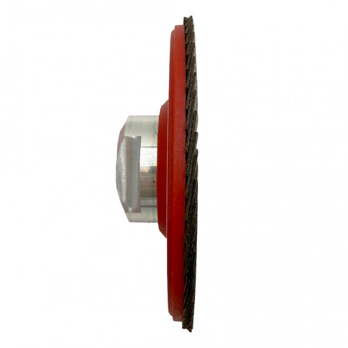 Disque à lamelles diamant hybride Ø115 mm – grain K200 – filetage M14 - BergTecTool