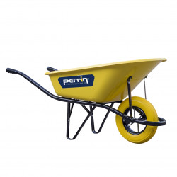 Brouette 110 L roue increvable – charge 290 kg de marque PERRIN  , référence: J9517000