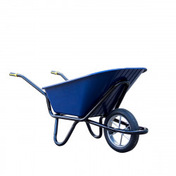 Brouette 120 L roue pleine – charge 320 kg PEHD renforcé de marque PERRIN  , référence: J9517500