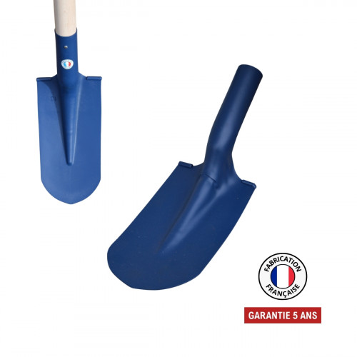 Pelle fortification 13 cm – rebords ronds soudés – sans manche – outil de terrassement - PERRIN  