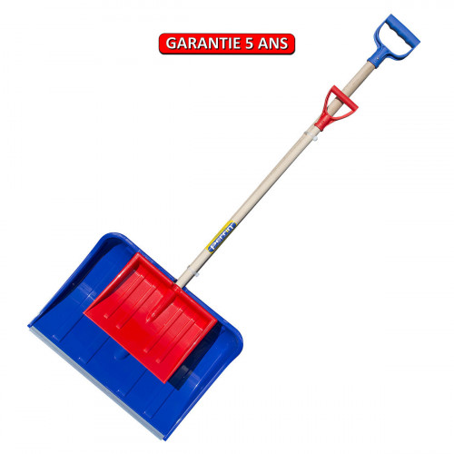 Lot poussoir polypro 49 cm + poussoir enfant 29 cm – outils neige - PERRIN  