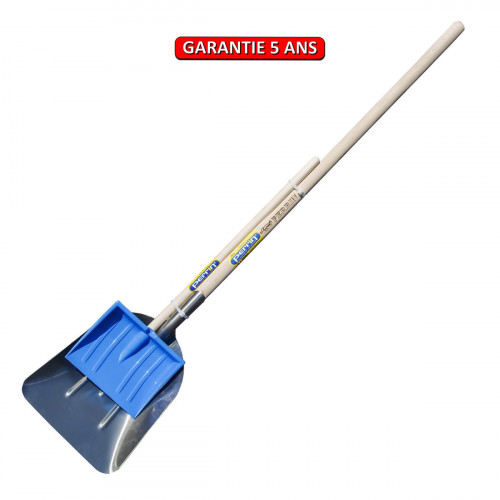 Lot pelle aluminium rendement + poussoir enfant 24 cm – outils neige - PERRIN  