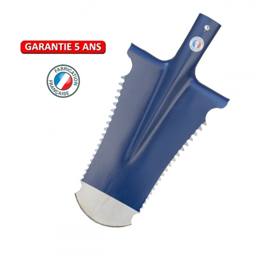 Bêche Caïman 29 cm – sans manche – coupe racines - PERRIN  