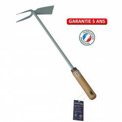 Serfouette à oignons panne et fourche – manche extra-long bois PEFC - PERRIN  