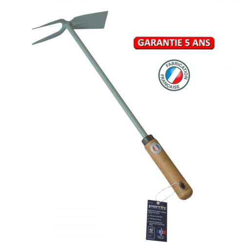 Serfouette à oignons panne et fourche – manche extra-long bois PEFC - PERRIN  