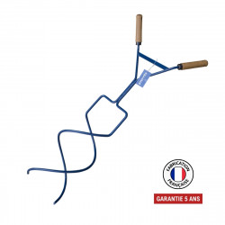 Aérateur de compost – manche bois PEFC – outil de jardin de marque PERRIN  , référence: J9523400