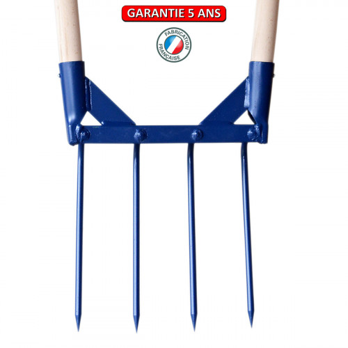 Aérogrif 4 dents – sans manche – outil d’aération du sol - PERRIN  