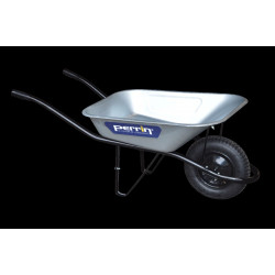 Brouette Classic roue gonflée – caisse galvanisée – usage bricolage de marque PERRIN  , référence: J9524600