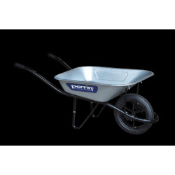 Brouette Classic roue pleine – caisse galvanisée – usage bricolage de marque PERRIN  , référence: J9524700