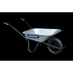 Brouette Dynamic roue pleine – caisse galvanisée – usage chantier de marque PERRIN  , référence: J9525000